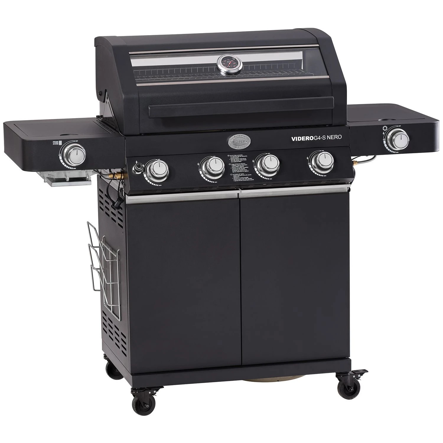 Rösle Gasgrill Videro G4-S Vario+ Nero Schwarz - Modell 2023 - X-DEAL Inkl. Abdeckhaube Und Grillplatte 3 Rösle Gasgrill Videro G4-S Vario+ Nero Schwarz - Modell 2023 - X-DEAL Inkl. Abdeckhaube Und Grillplatte
