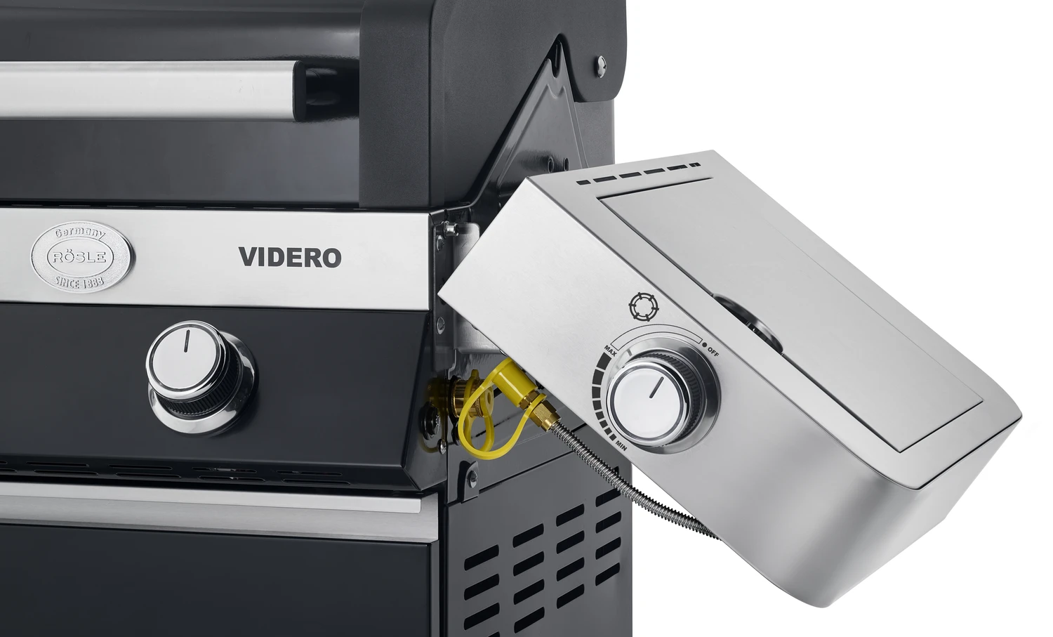 Rösle Gasgrill Videro G6-S VARIO+ Schwarz - Modell 2023 7 Rösle Gasgrill Videro G6-S VARIO+ Schwarz - Modell 2023 – Bild 5