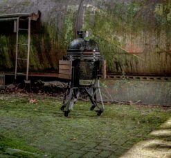 The Bastard Keramikgrill Classic Medium - Complete - Schwarz Glänzend - Modell 2023 -Campinggeschäfte The Bastard Classic Medium Complete Keramikgrill