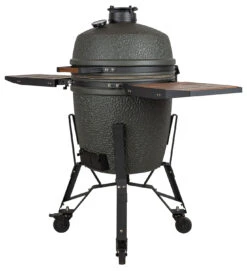The Bastard Keramikgrill VX Large - Complete - Schwarz Matt - Modell 2023 21 The Bastard Keramikgrill VX Large - Complete - Schwarz Matt - Modell 2023 -Campinggeschäfte The Bastard Keramikgrill VX Large Komplett seitlich