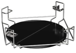 The Bastard Keramikgrill VX Large - Complete - Schwarz Matt - Modell 2023 35 The Bastard Keramikgrill VX Large - Complete - Schwarz Matt - Modell 2023 -Campinggeschäfte The Bastard Multilevel Cooking System Large Plate Setter 2