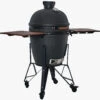 The Bastard Keramikgrill Urban Large - Complete - Schwarz Matt - Modell 2023 -Campinggeschäfte The Bastard Urban Large Keramikgrill seitlich