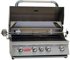 BULL Angus Gasgrill - Einbaugrill Mit Backburner Und Rotisserie