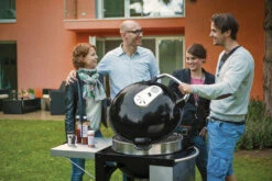 Napoleon Holzkohlegrill Kugelgrill Ø 57cm Im Rollwagen Mit Gussrost Und Deckelscharnier PRO22K-Cart-2 -Campinggeschäfte napoleon grill PRO22K CART 2