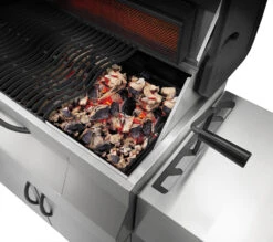 Napoleon Charcoal Professional Edelstahl Holzkohlegrill PRO605CSS -Campinggeschäfte napoleon holzkohlegrill pro605css Glut