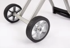 Napoleon TravelQ PRO285 Kompakt Gasgrill Schwarz Mit Klappbarem Wagen - Modell 2023 -Campinggeschäfte napoleon travelq pro285x unterwagen raeder