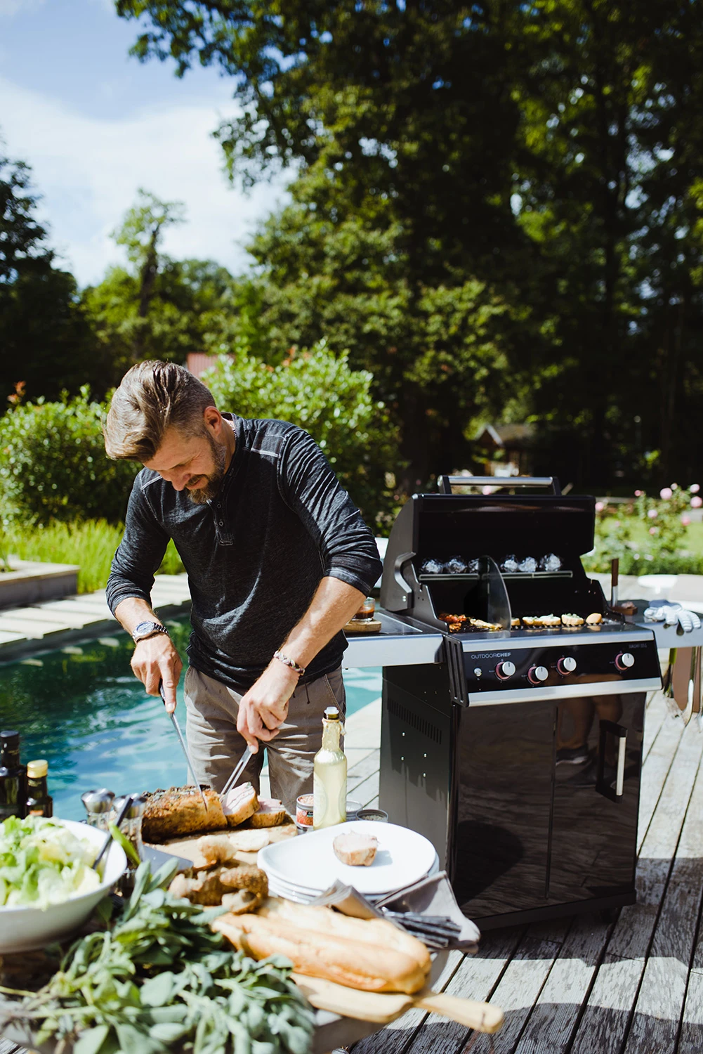 Outdoorchef Dualchef 325 G Gasgrill Mit Seitenkocher + BLAZING ZONE Infrarotbrenner 12 Outdoorchef Dualchef 325 G Gasgrill Mit Seitenkocher + BLAZING ZONE Infrarotbrenner – Bild 10