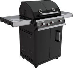 Outdoorchef Dualchef 325 G Gasgrill Mit Seitenkocher -Campinggeschäfte outdoorchef dualchef 325 g seitlich 18 700 02 2