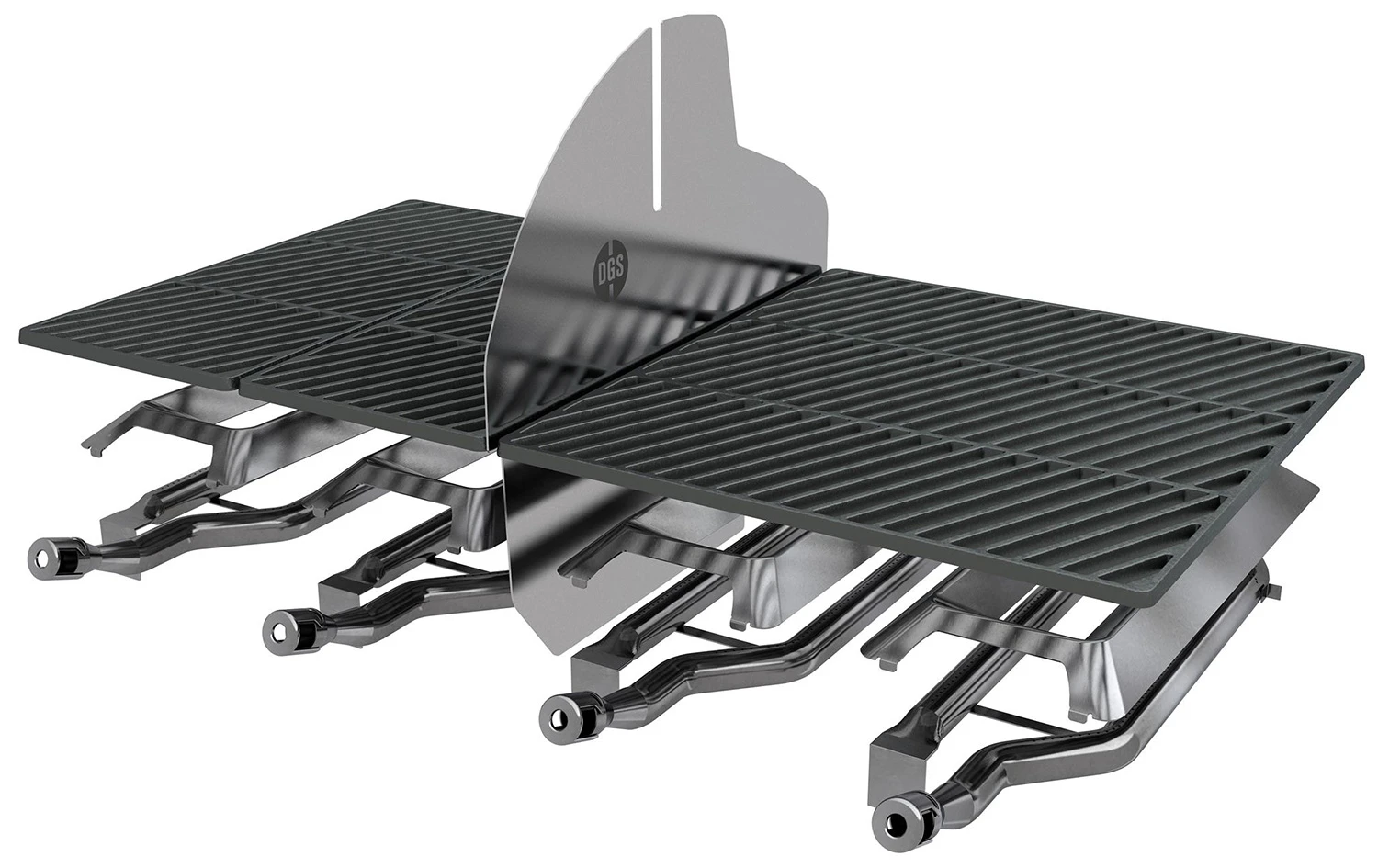 Outdoorchef Dualchef S 425 G Edelstahl Gasgrill Mit Seitenkocher + BLAZING ZONE Infrarotbrenner 7 Outdoorchef Dualchef S 425 G Edelstahl Gasgrill Mit Seitenkocher + BLAZING ZONE Infrarotbrenner – Bild 5