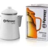 Petromax Tee- Und Kaffee-Perkolator / Weiß Emailliert (1,3 Liter) -Campinggeschäfte petromax perkomax weiss per 9 w
