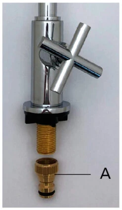 Rösle Gasgrill Videro G4-SK VARIO+ Edelstahl - Modell 2022 -Campinggeschäfte roesle anschluss wasserhahn 25537